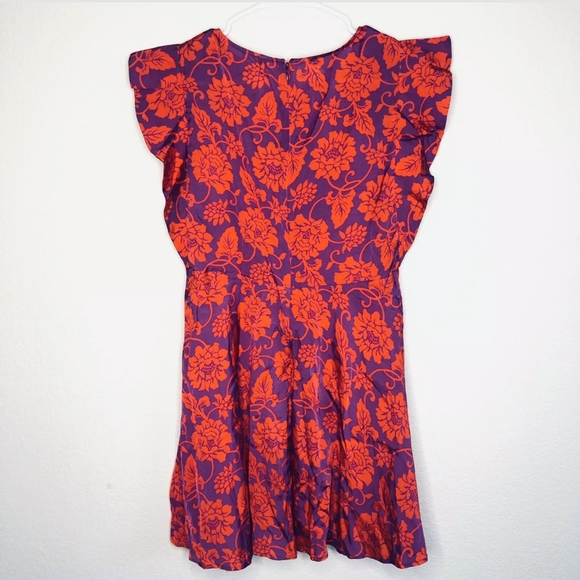 Free People Electric Posie Floral Mini Dress m24 - Picture 6 of 8
